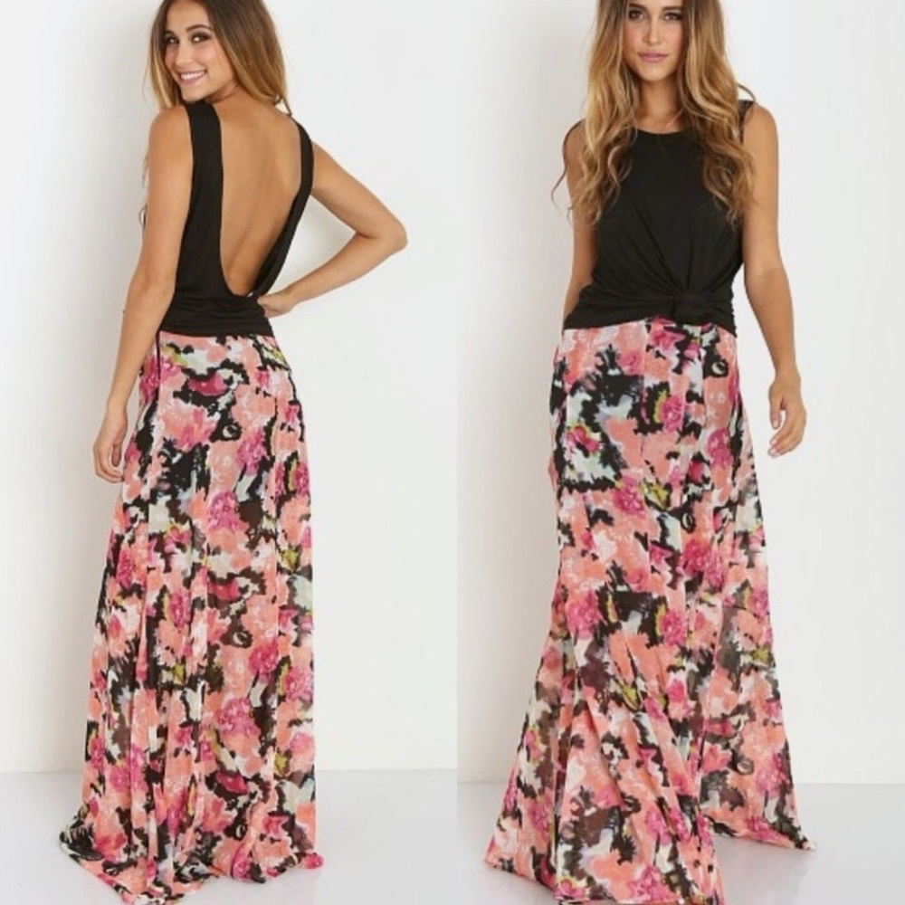 Show Me Your Mumu Princess Di
Ballgown Maxi Skirt in Pink Posse Size S